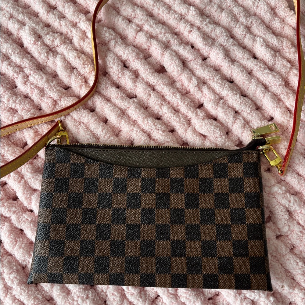 Checkered Crossbody Bag NWOT